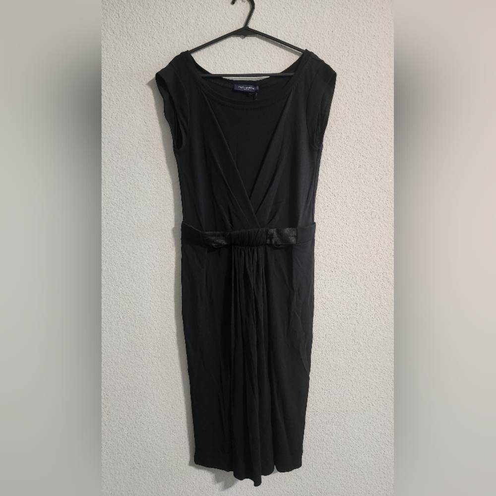 Piazza Sempione NWT Sleeveless Black Knee-length Dress size IT 44 (US 8)